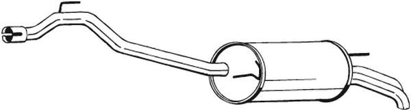 BOSAL 282-691 Rear Muffler