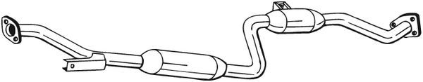 BOSAL 282-743 Centre Muffler