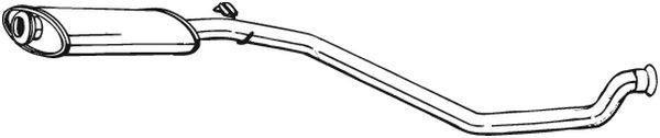 BOSAL 282-849 Centre Muffler