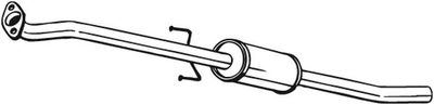 Centre Muffler BOSAL 282-903