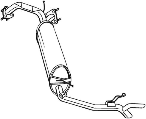 BOSAL 282-975 Rear Muffler