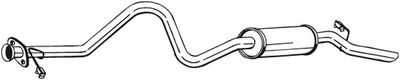 Rear Muffler BOSAL 283-715