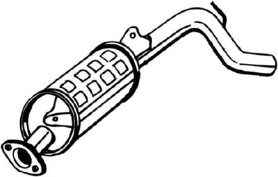 Rear Muffler BOSAL 283-493
