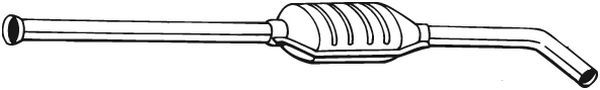 BOSAL 283-567 Centre Muffler