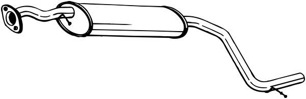 BOSAL 283-569 Centre Muffler