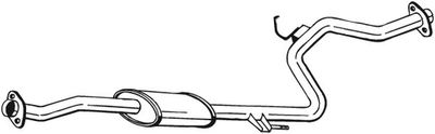 Centre Muffler BOSAL 283-809