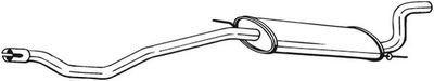 Rear Muffler BOSAL 283-921