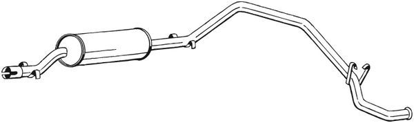 BOSAL 284-497 Rear Muffler