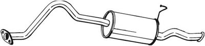Rear Muffler BOSAL 284-077