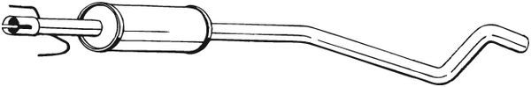BOSAL 284-317 Centre Muffler