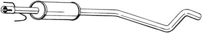 Centre Muffler BOSAL 284-317