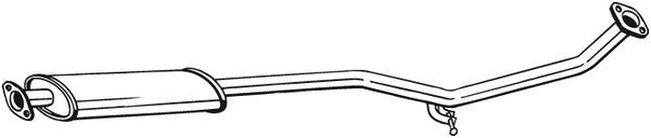 BOSAL 284-423 Centre Muffler