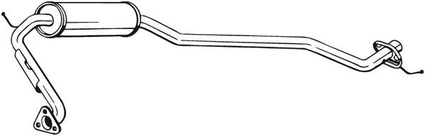 BOSAL 284-565 Centre Muffler