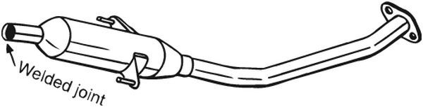 BOSAL 284-573 Centre Muffler