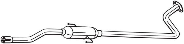 BOSAL 284-701 Centre Muffler