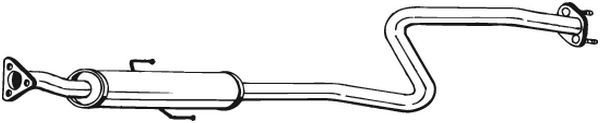 BOSAL 284-731 Centre Muffler