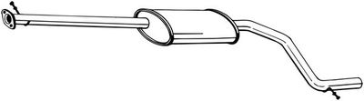 Centre Muffler BOSAL 285-061