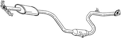 Centre Muffler BOSAL 285-279