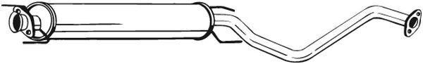 BOSAL 285-409 Centre Muffler