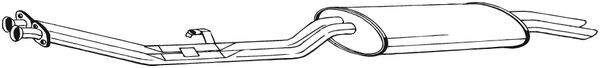 BOSAL 285-053 Rear Muffler