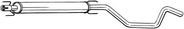 BOSAL 285-121 Centre Muffler
