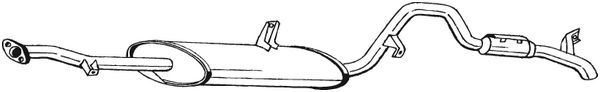 BOSAL 285-131 Rear Muffler
