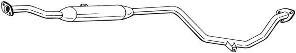 BOSAL 285-275 Centre Muffler