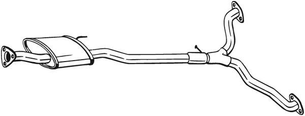 BOSAL 285-387 Centre Muffler