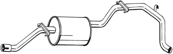 BOSAL 285-413 Rear Muffler