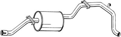 Rear Muffler BOSAL 285-413