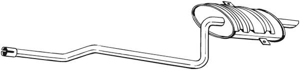 BOSAL 285-415 Rear Muffler