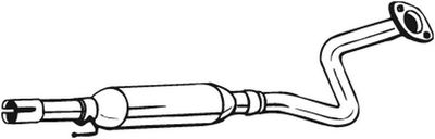 Centre Muffler BOSAL 285-449