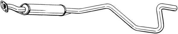 BOSAL 286-071 Centre Muffler