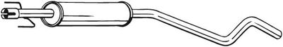Centre Muffler BOSAL 286-475