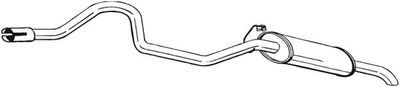 Rear Muffler BOSAL 286-069