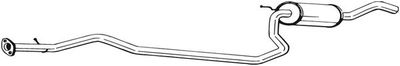Centre Muffler BOSAL 286-323