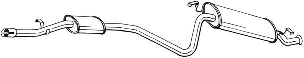 BOSAL 287-149 Rear Muffler
