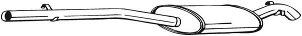 BOSAL 287-195 Rear Muffler