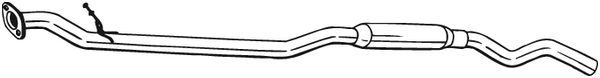 BOSAL 287-217 Centre Muffler