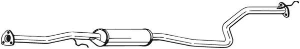BOSAL 287-251 Centre Muffler