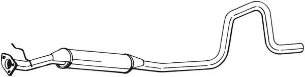 BOSAL 287-431 Centre Muffler