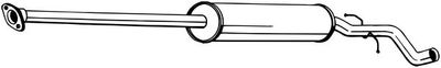 Centre Muffler BOSAL 287-513