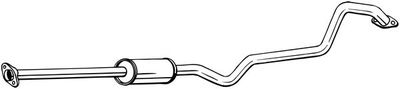 Centre Muffler BOSAL 288-063