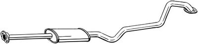 Centre Muffler BOSAL 288-093