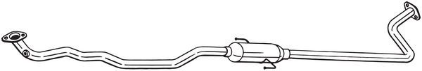 BOSAL 289-043 Centre Muffler
