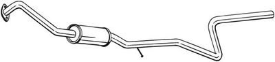 Centre Muffler BOSAL 289-473