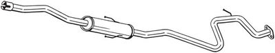 Centre Muffler BOSAL 290-131
