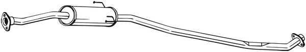 BOSAL 291-415 Centre Muffler
