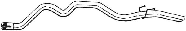 BOSAL 489-261 Exhaust Pipe