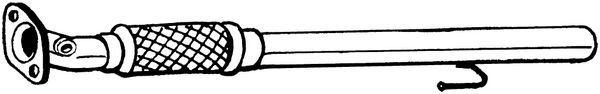 BOSAL 750-331 Exhaust Pipe